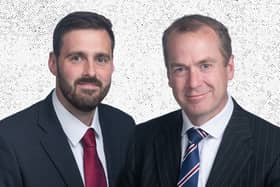 Ross Baumann (left), Senior Financial Planning Manager at CB Financial Advisers, and  Carpenter Box Tax Partner Stuart Noakes (right).