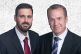 Ross Baumann (left), Senior Financial Planning Manager at CB Financial Advisers, and  Carpenter Box Tax Partner Stuart Noakes (right).