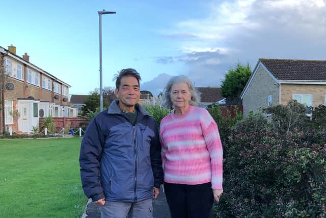 Cllr Shing and Elaine
