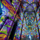 Luxmuralis Light Experience at Chichester Cathedral 
