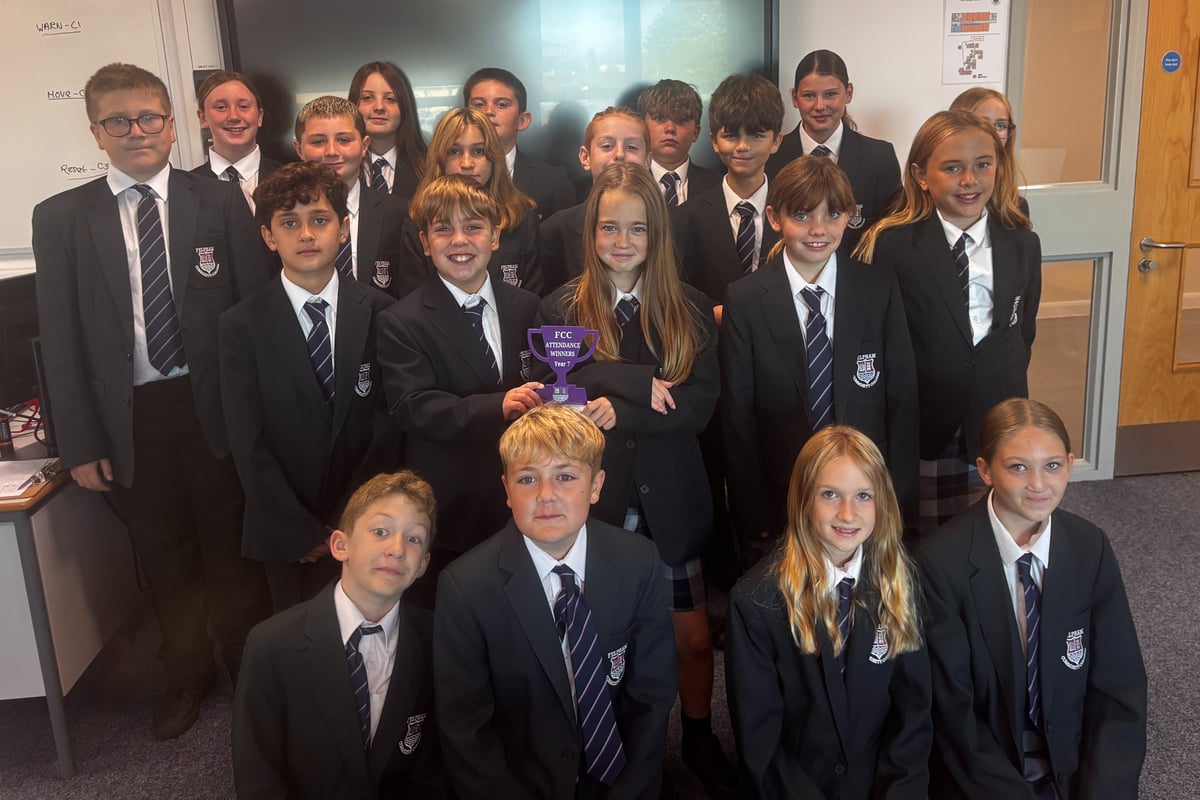 Felpham Community College awarded a National School Attendance Award