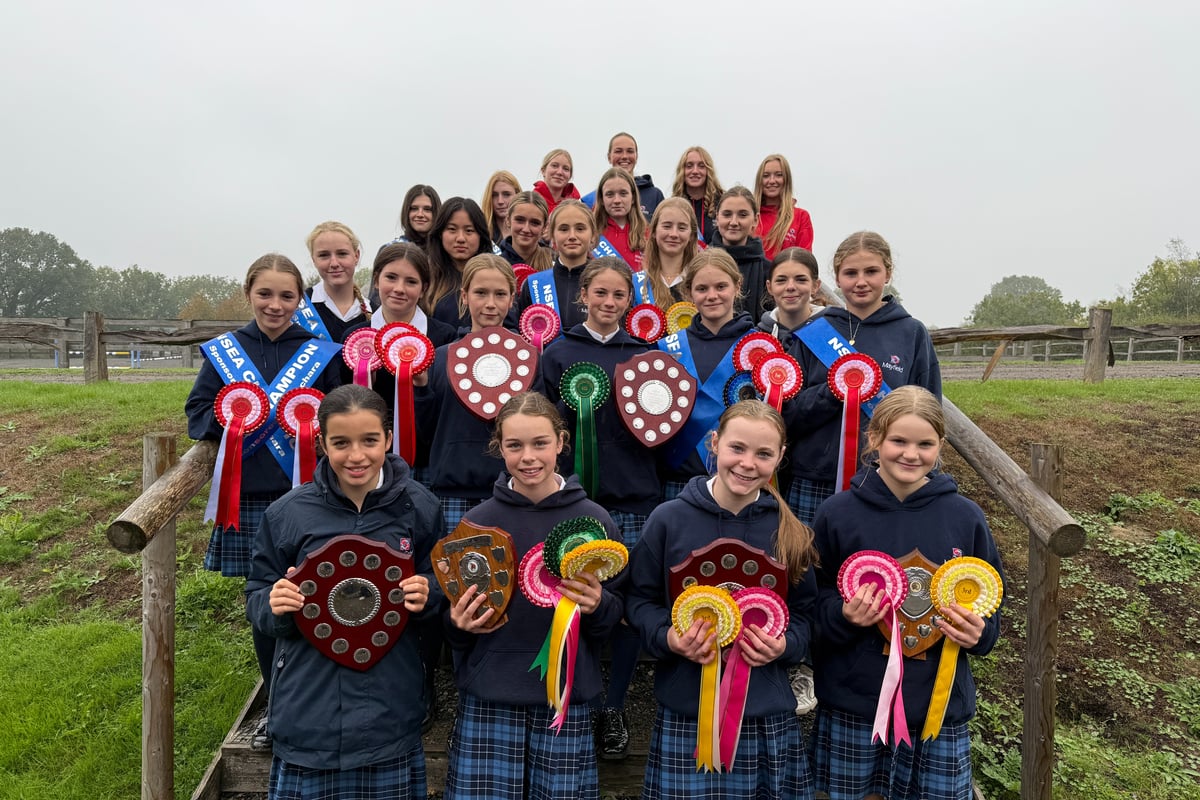 Mayfield school's riders claim record-breaking 12 national championship titles