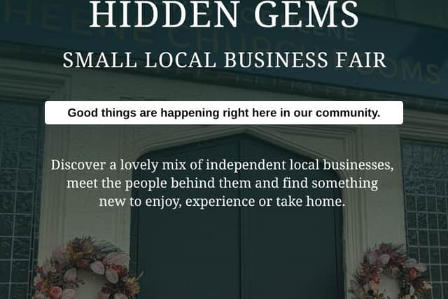 Hidden Gems will bring together independent local businesses at Heene Church Rooms in Worthing on Saturday 21 November.