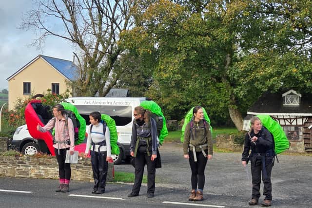 Ark Alexandra Gold DofE qualifying expedition on Dartmoor