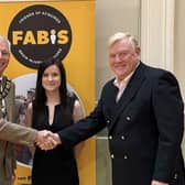 From Left to right order - Chichester Mayor - Sean McHale  Aneta King - FABIS Chair Trevor Hines - (FABIS Chair)