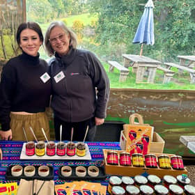 Stella Batchelor and Marina Gutierrez, Casazul, at Sussex Six Event, Lakedown Brewing