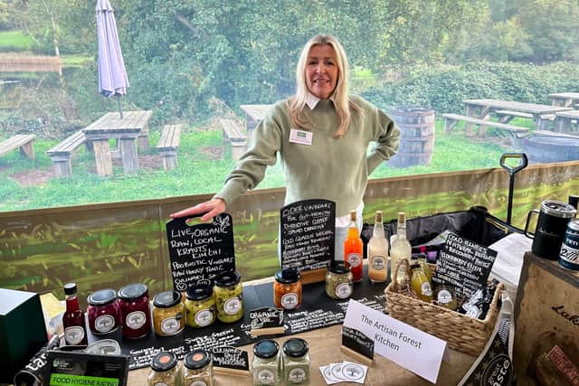 Joanne Lewars, The Artisan Forest Kitchen, at Sussex Six Event, Lakedown Brewing