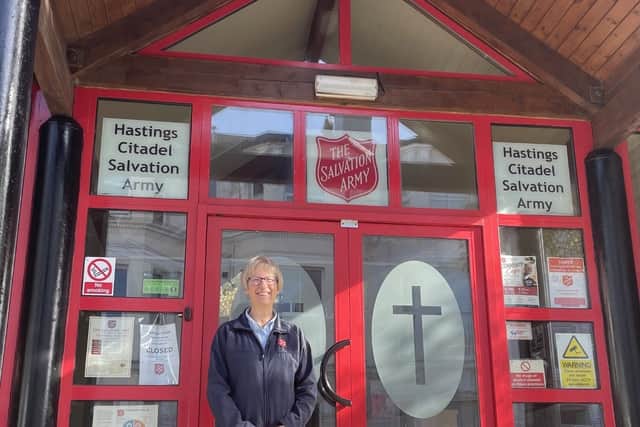 Mandy Sands, leader of The Salvation Army in Hastings, is looking forward to the celebration