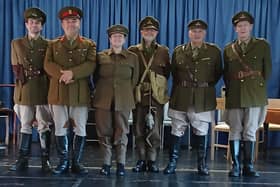 The cast of WLT's Blackadder Goes Forth