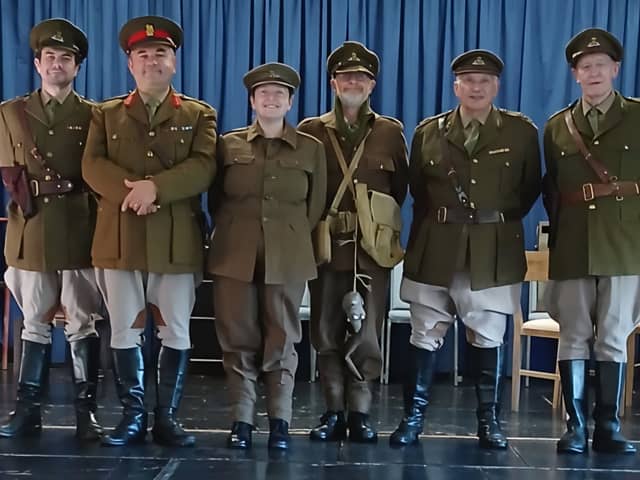The cast of WLT's Blackadder Goes Forth