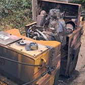 Lynchmere CC's old roller destroyed by fire