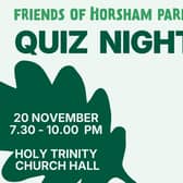 The Friends of Horsham Park Quiz Night is back! 
