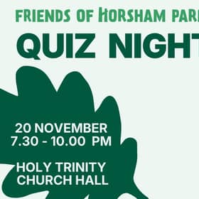 The Friends of Horsham Park Quiz Night is back! 