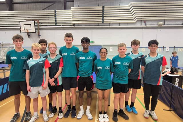 Worthing TTC Squad at Junior British League