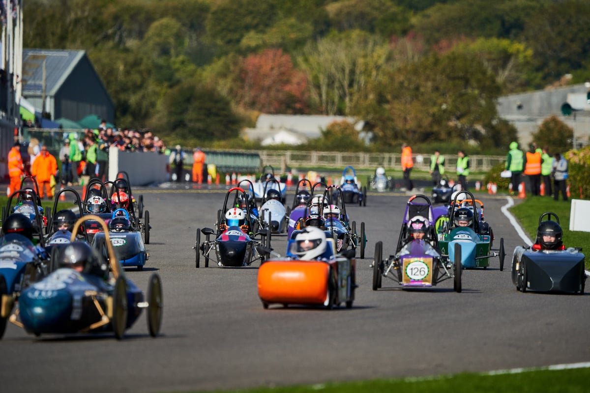 Goodwood hosts 1,000 young engineers as Greenpower International Finals race into West Sussex