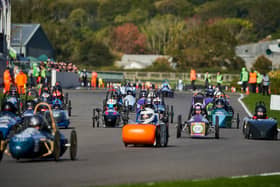       130 teams from around the world take to the iconic Goodwood motor circuit                         