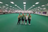 Lancing Winning Team against Steyning Bowling Club played on 22nd October. Team was Jayne Thomas, Paul Oliver, Sandra Dunnion and Cathy Gallaway