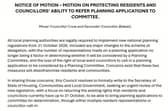 The motion tabled at last week's Crawley Borough Council Full Council meeting