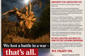 ‘WEST OF IFIELD: WE LOST A BATTLE — NOT THE WAR’