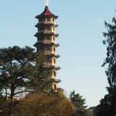 The 18th century 'Great Pagoda' at Kew.
