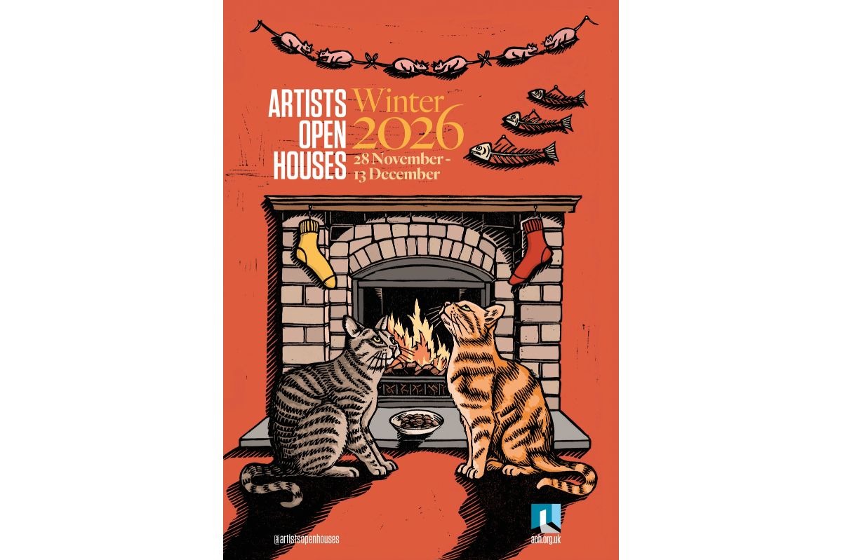 Artists Open Houses Winter Festival 2026 listings go live as festive Cats’ Christmas brochure cover is revealed