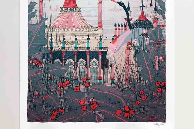 Alej Ez - Royal Pavillion Winter Herons