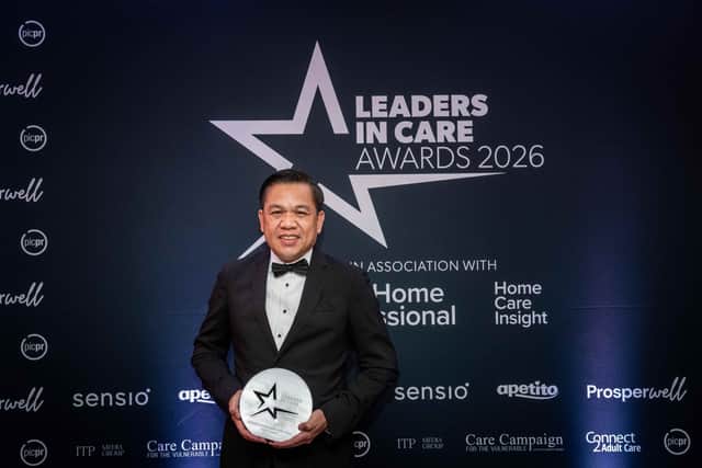 Care UK’s Ayton House is celebrating after Joel named ‘Registered Manager of the Year’
