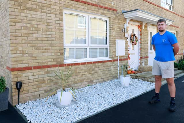 Westham homeowner uses £250 grant for garden makeover