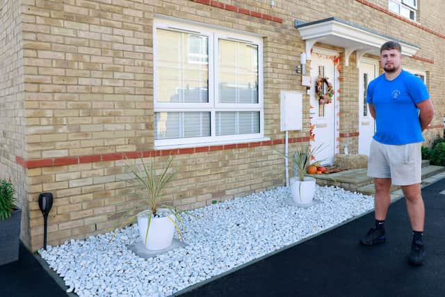 Westham homeowner puts £250 community grant to good use with garden makeover