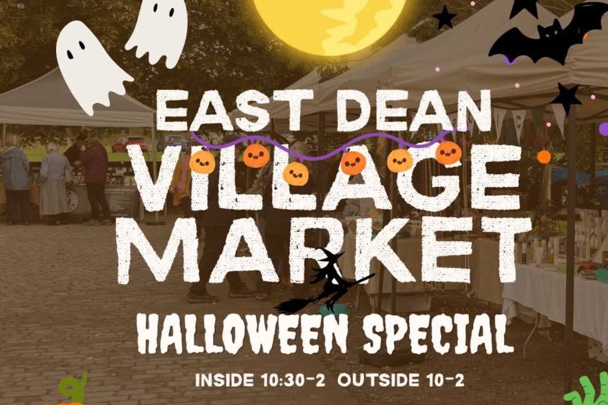East Dean village market's Halloween market