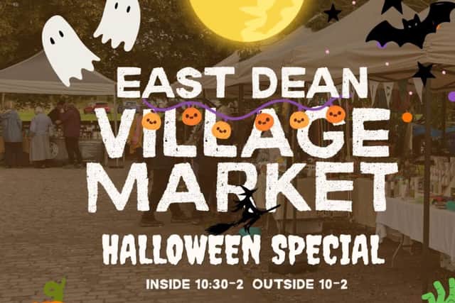 East Dean village market