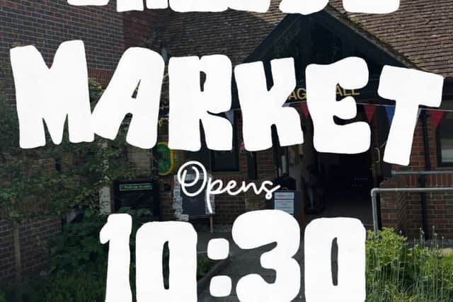 East Dean village market
