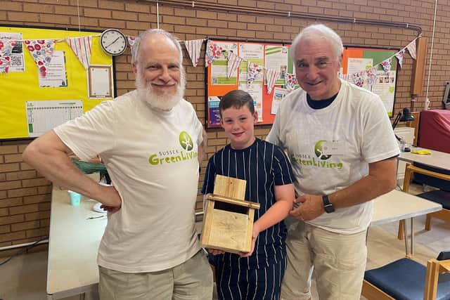 Men's Sheds and Sussex Green Hub visitor