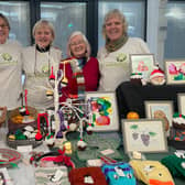 Hand-made items sold by SGL volunteers 