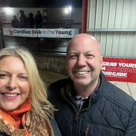 Mims Davies MP joins annual Adam Dabell Memorial Football match between Sackville and Imberhorne Schools