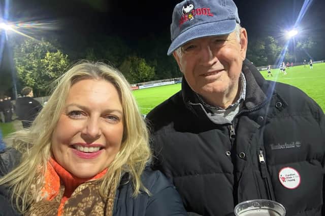 Mims Davies MP joins annual Adam Dabell Memorial Football match between Sackville and Imberhorne Schools
