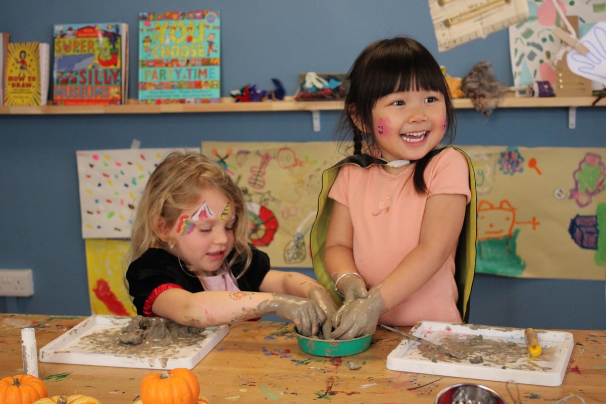 Hopscotch’s free Art Space has 1,200+ visitors and a stay of execution, just in time for a ghostly Halloween