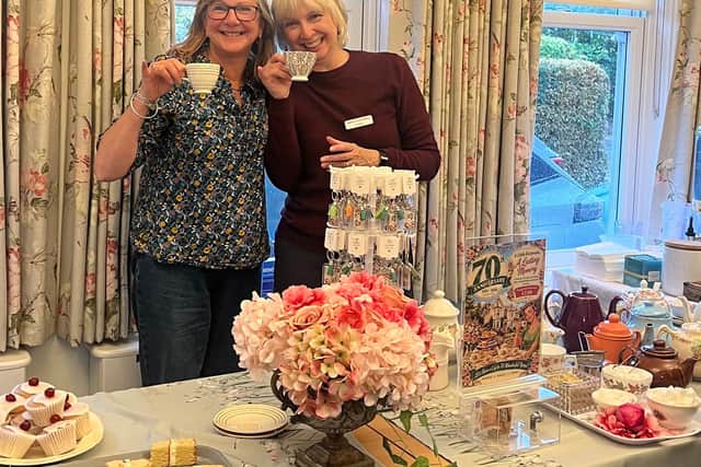 Pictured are Heathfield Trustees, Kathryn Hundleby and Fiona Ordidge