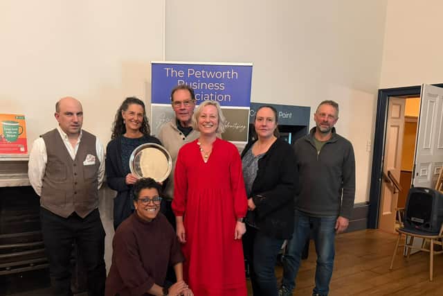 The Petworth Business Association recognised Kate Green's vital work in supporting the most vulnerable members of the community.