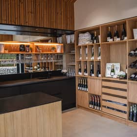 The new Cellar Door & Tasting Room at Roebuck Estates, near Petworth