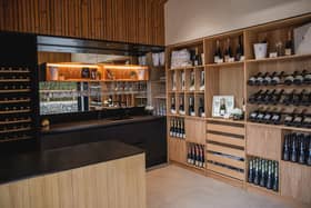 The new Cellar Door & Tasting Room at Roebuck Estates, near Petworth