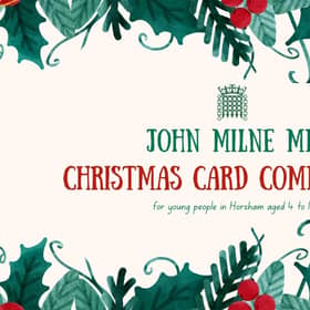 Horsham MP Christmas Card Competition open for submissions. 