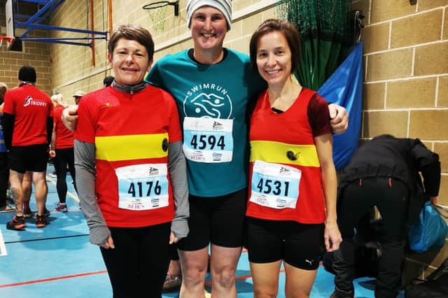 Lewes AC runners prepare to take on the Beachy Head Half Marathon
