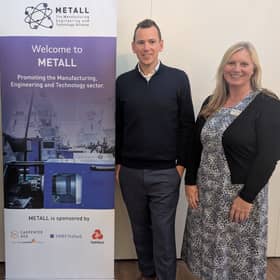 Event sponsors: Tony Summers from Carpenter Box, Andrew Kettle from NatWest and Debbie Venn from DMH Stallard