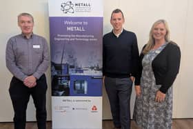 Event sponsors: Tony Summers from Carpenter Box, Andrew Kettle from NatWest and Debbie Venn from DMH Stallard
