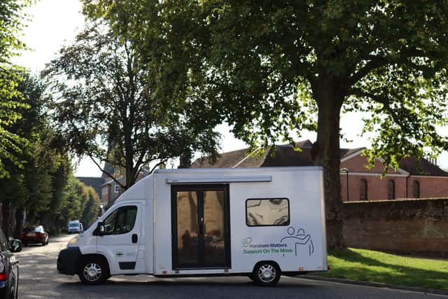 Support on the Move Vehicle 