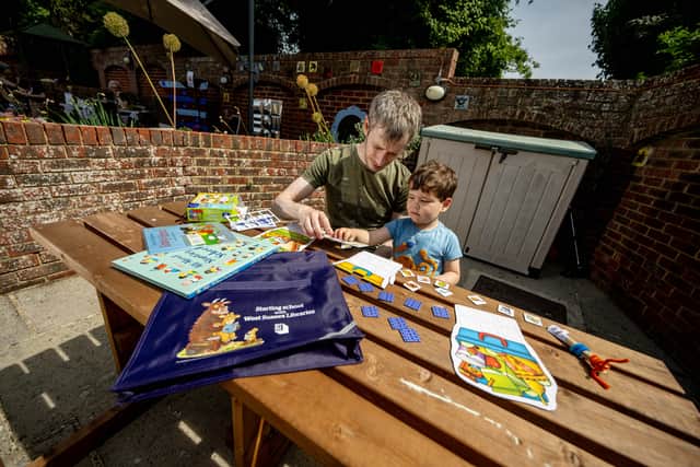 Families can borrow a free ‘Starting school with West Sussex Libraries’ pack from any of the 36 libraries in West Sussex.
