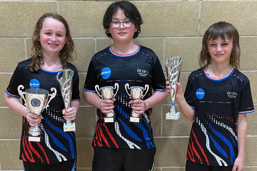 Is this a table tennis league record? Trio with combined age of 35 wins match 10-0