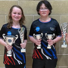 Gabriel Church, Liam Higgins and Raphael Church (Photo from the Sussex Closed County Championships in June)