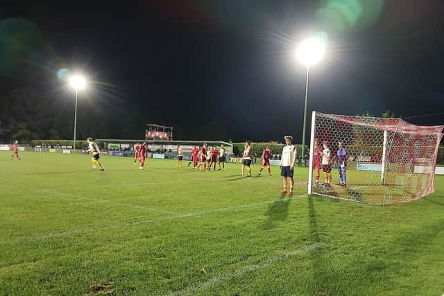 Hassocks came from 2-0 down in the 82nd minute to win 3-2 against Wick